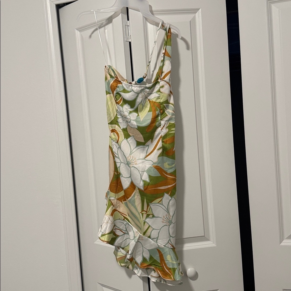 Iris Multicolor Patterned Fabric - Picture 2 of 3